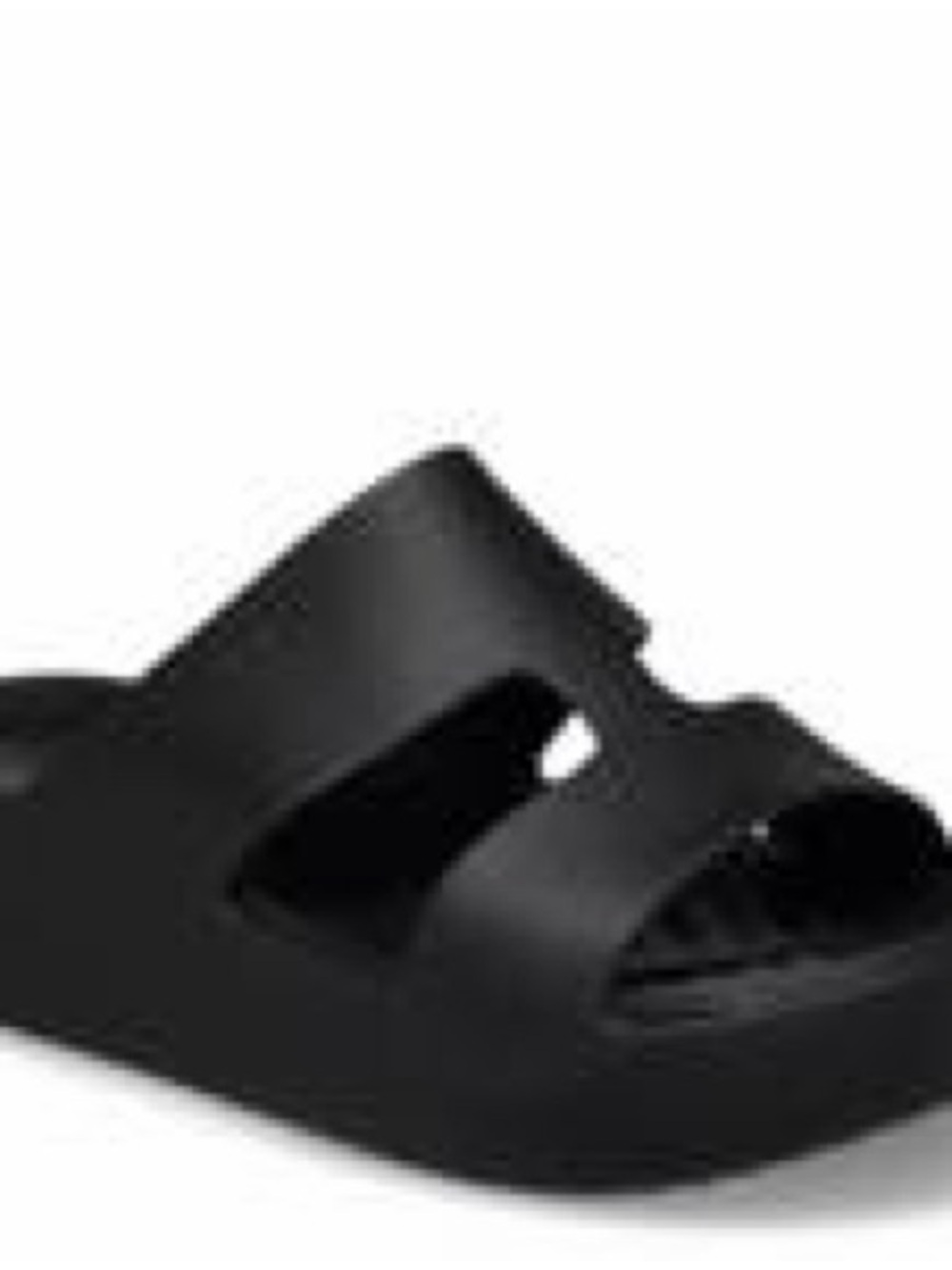CROCS Womens Black Slide Sandals